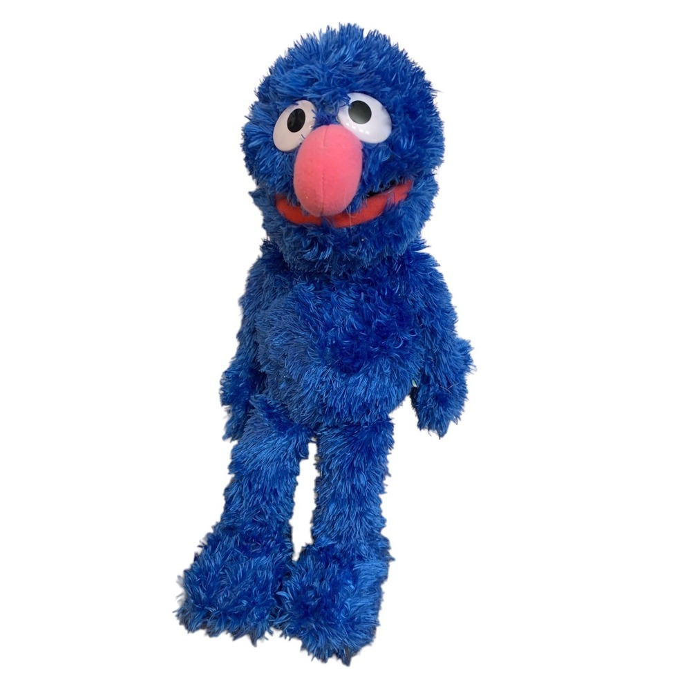 2013 Sesame Street Gund Grover Blue Monster 13" Plush Stuffed Animal 075353